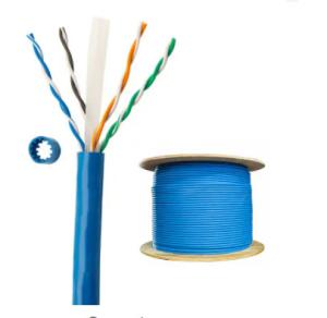 Quality IEC 11801 PE Sheath Cat6 Ethernet Cable 4 Pair 24AWG For Telecommunication wholesale