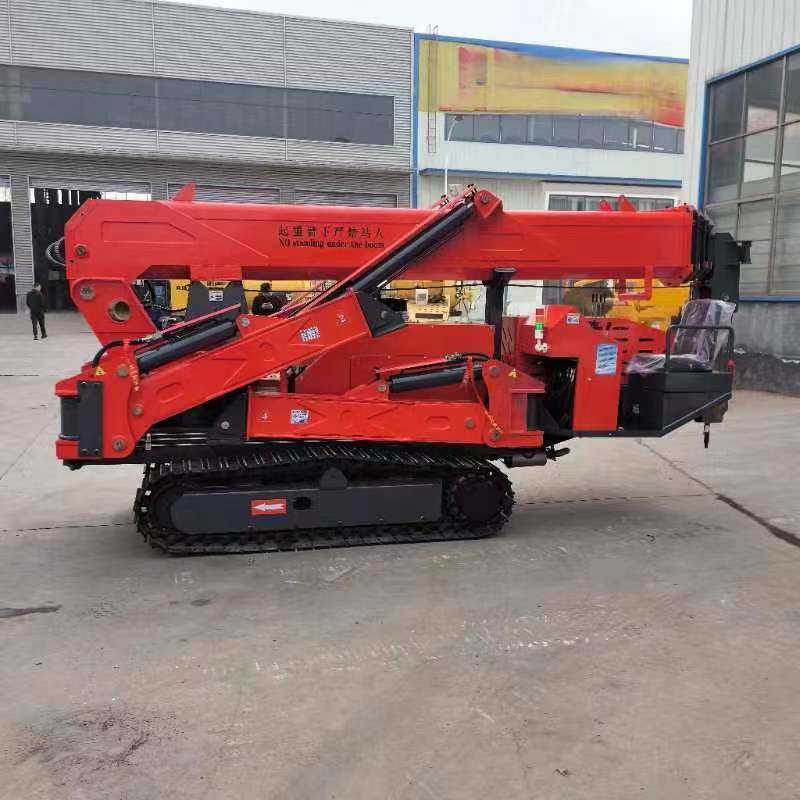 Mobile Foldable 5 Ton Other Cranes Diesel Spider Crane Mini Spider Crawler Crane