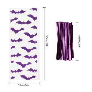 Quality Custom Printing Cellophane Treat Bags Environmentally Friendly For Home Party wholesale