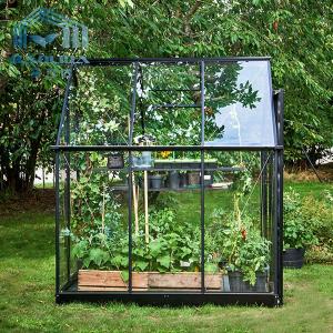 Quality Sunflower Pint Sized Greenhouse Tent Horticultural With Glass Sheet wholesale