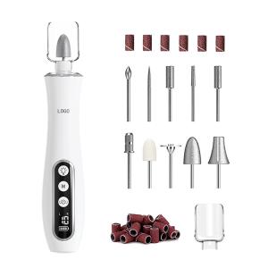 Quality LED Display Electric Nail Polishing Machine Low Noise USB Charging Manicure Pedicure Nail File Set Electric Nail Drill wholesale