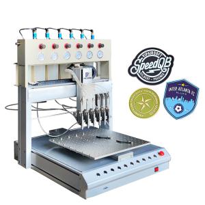 Quality Dripping Silicon Keychain Pvc Rubber Logo Printing Machine 2m/s 10.5KW wholesale