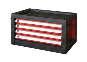 Quality Steel Multifunctional Tool Box Top Cabinet , Red Black Metal Tool Chest With Drawers wholesale