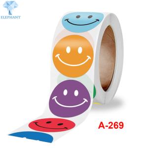 Quality OEM ODM Custom Sticky Labels silk screen 3 Inch Thank You Stickers wholesale