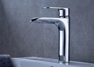 Quality Luxury Style Bathroom Basin Faucets Single Level ROVATE German Standard wholesale