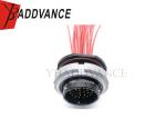 CT63CL-2028ZJE36 Metal Male Auto High Speed 26 Pin Wire Harness With Silicone