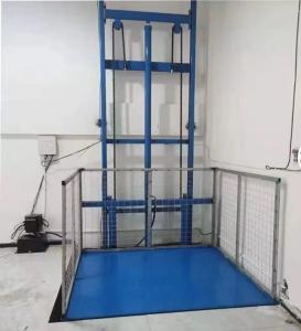 Quality 1-12 Meter Height Custom Platform Size Hydraulic Freight Lift Cargo Lift For 1-2 Tons wholesale