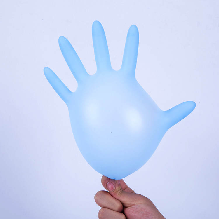 100% Nitrile Disposable Protective Gloves Powder Free OEM ODM Supported