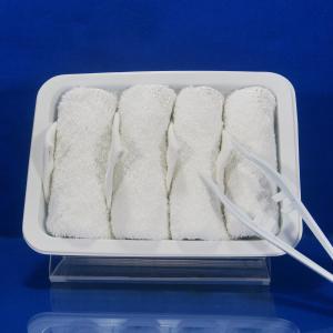 Quality Compressed Disposable Airline Satin Viscose Towel wholesale