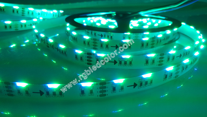 rgb side emitting led strips light 5m 300led 14.4w multicolor flex led tape