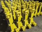Lift Height 74.8'' 2 Post Hoist Clear Floor Single Side Lock Release