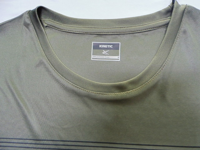Short Sleeve 100% Polyester Breathable Mens Crew Neck T Shirt For Tennis
