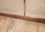 Anodized Stainless Steel Skirting Board Waterpoof Stainless Steel Baseboard