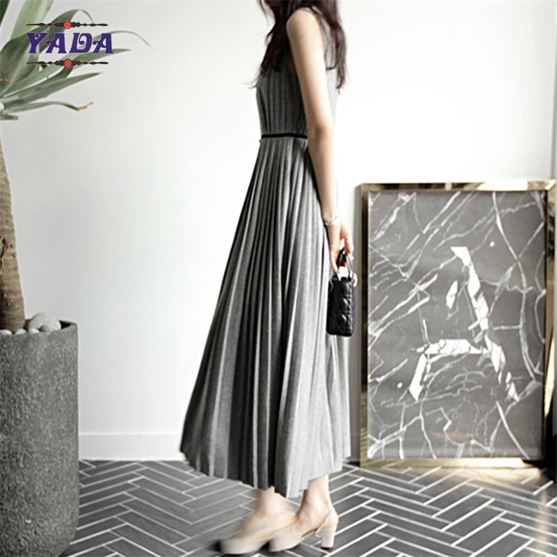 Fashion elegant sleeveless party long sexy spring summer woman dress cheap China clothing for women