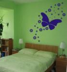 The Classic Big Butterfly PVC Transfer Film Removable Wall Sticker A0044