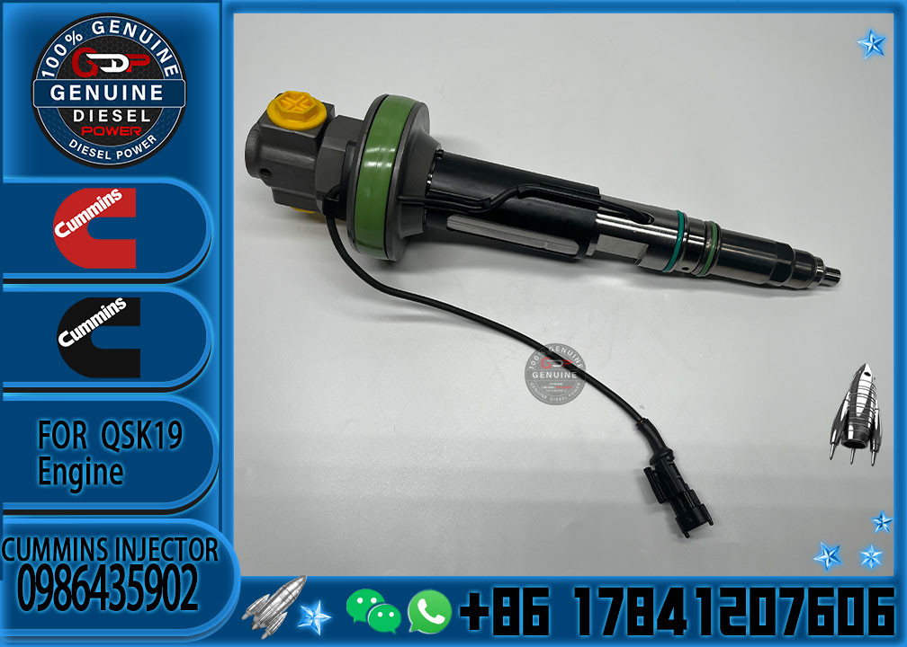 Quality goods auto parts Cumminns QSK19 QSK38 QSK50 QSK60 Engine diesel fuel injector 0986435902
