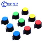 BONENS 19X16MM Plastic Volume Adjustment Knob KN113 Plum Blossom Shaft