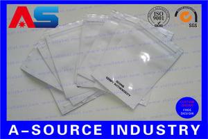 Quality Custom Sizes Fine Aluminum Foil Bags / Pouch Zip - Lock For Pharmaceutical Peptide Oral Pills wholesale