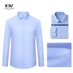 Anti-wrinkle 100S Men's Oversized Convertible Cuff Length Dress Shirts in 100%