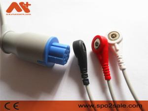 Quality Artema S&amp;W Athena, Diascope 1, Diascope 2, Diascope NT Compatible Direct-Connect ECG Cable wholesale
