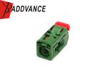 2289724-5 1 Pin Female TE Connectivity AMP Connector Green Color