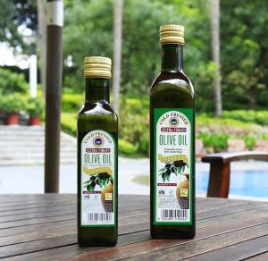 Quality 500ml 750ml olive oil glass bottle/Marasca type glass oil bottle wholesale