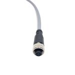 M12 Waterproof Cable Assemblies Male To Female With 4 Pin 8 Pin Connector