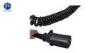 Black IP67 Waterproof Vision Systems Cable Heat Resistant Abrasion Resistance