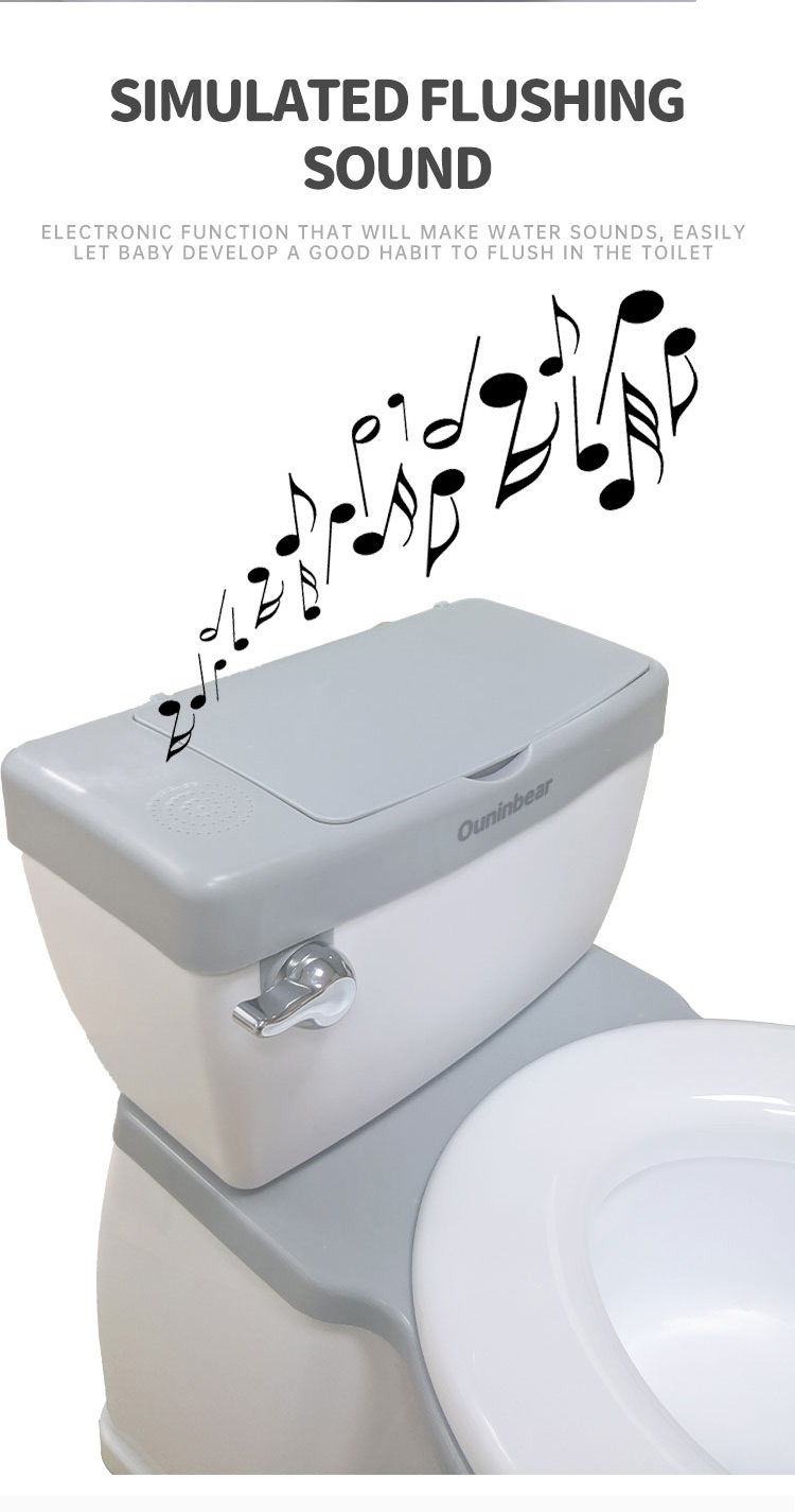 Eco friendly PP Baby Training Potty EN71 Certified Simulation Travel Potty for Kids