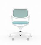 Foldable Executive Revolving Office Chair Leather For Negotiation Training Space