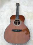 39 inch 000 style acoustic Guitar,Real Abalone inlays,Ebony fingerboard,Solid