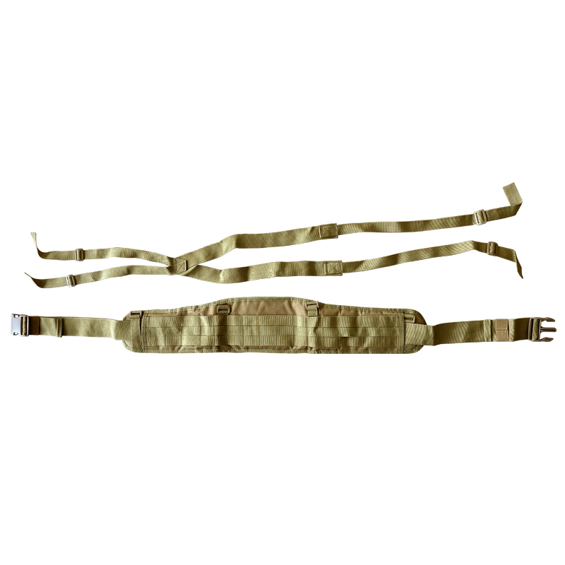Adjustable Cross Body Molle Chest Harness Vest Cummerbund Belt for Position Carry Loin