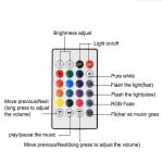 Plastic 7-15W Disco Ball Light Size 119*88MM For Shopping Malls