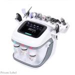 8 Handles Oxygen Meter Dermabrassion Machine In Water Deep Cleansing Skin