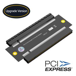 China PCI Express PCI-E 3.0 16X Female to X16 Female Extension Connector Card on sale