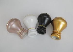 Quality Home Water Droplets Shape 16mm Curtain Pole Finials wholesale