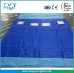 Cardiovascular Drapes - Ultimate Angiography Drape with 2 Femoral Fenestrations