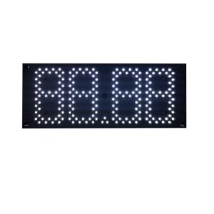 Quality 25mm Thick Waterproof Petrol Station Sign Board Pylon Price Led Gas Station Signs wholesale