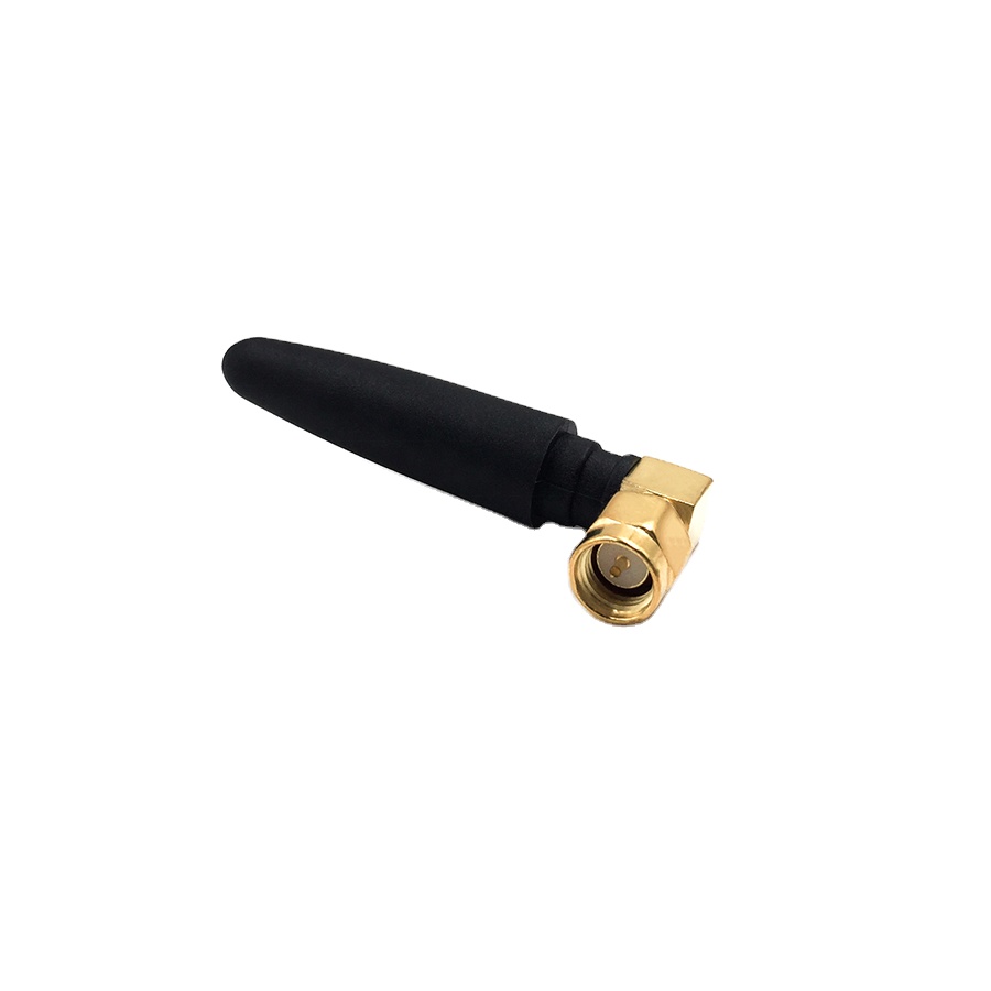433/868/915/2.4G/4Gmhz Rubber Antenna 2DBI Low VSWR 10g Weight for Data Transmission