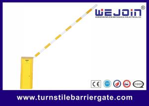 Quality 0.6s Automatic Vehicle Barrier Gate AC 220V Bi - Direction Boom Holder Design wholesale