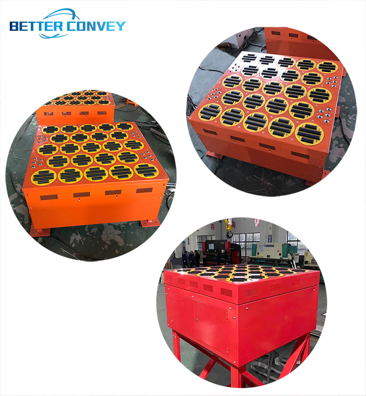 L630xW680xH600 600W Conveyor Swivel Pivot Wheel Sorter