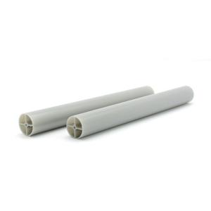 Quality Profiled Extrusion ABS Pipe High Temp Resistance Flexible Wire Conduit wholesale