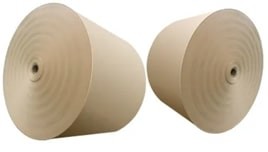 Waterproof Kraft Paper Cup Blanks Single PE Coating For Flexographic Printing