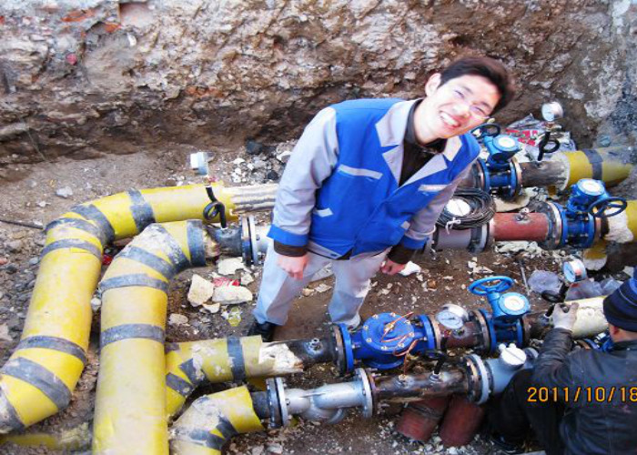 9000 Cbm / Hour Sewer Flow Meter , Parshall Ultrasonic Open Channel Flow Meter