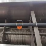Automatic SS304 Spiral Sludge Dewatering Machine High Dehydration Rate