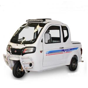 Quality Gasoline Motorized 3 Wheel Pickup Truck 200CC Passenger Tricycles wholesale