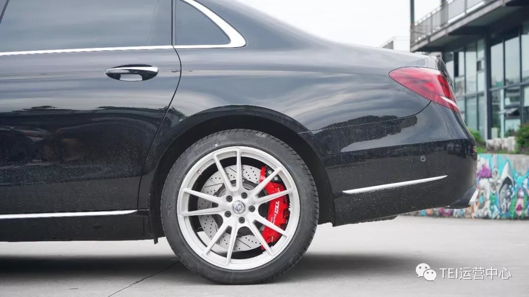 TEI Racing S4- Explore Rear Big Brake Kit 4 Piston Type For Mercedes Benz E300 Electrical Parking Brake