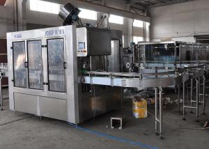Quality SS PET / Glass Bottle Carbonated Filling Machine , Liquid Packaging Equipment wholesale