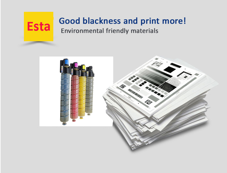 CMYK Color Copier Toner Cartridge Compatible Ricoh Mpc3003 / Mpc3503