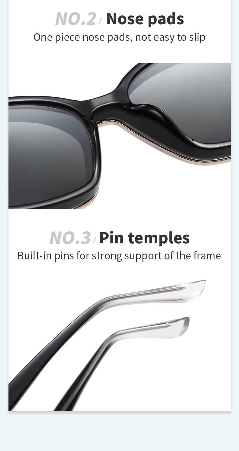 Polarized Myopic Magnetic Clip On Sunglasses Women'S Fashion Cat Glasses Frame